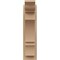 Ekena Millwork 6-in W x 12-in D x 24-in H Balboa Trad Rough Cedar Woodgrain TimberThane Outlooker, Primed Tan OUTUR060X12X24BOA04RCPR - alternate 2